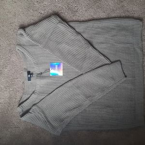 Off shoulder sweater